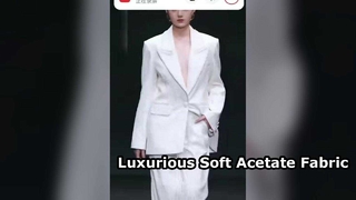 นุ่มสบายผิว ผ้าอะซิเตท – เงาหรูหรา สัมผัสนุ่ม และสง่างามเหนือกาลเวลา
