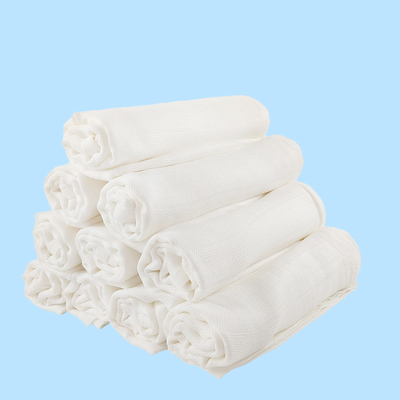 ผ้ากอซไม้ไผ่สี่ชั้นสำหรับทารกแรกเกิด 40S 175X137 สบาย