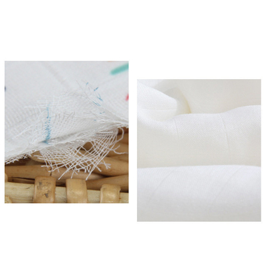 ระบายอากาศได้หกชั้น Crepe Gauze ผ้า Gauze Swaddle Fabric 40SX40S