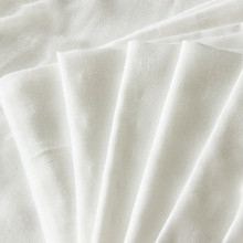 ผ้ากอซผ้าฝ้ายสองชั้นธรรมดา 160X120 ผ้าห่ม 110GSM สำหรับทารกCover
