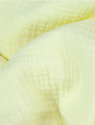 Safe Crinkle Gauze Fabric By The Yard ผ้าห่มผ้าฝ้ายเด็ก 175X135 210GSM