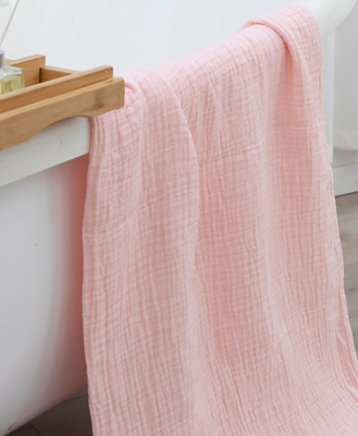ความนุ่มนวล 150gsm Modal Gauze Fabric ผ้าขนหนูอาบน้ำ Modal ปกป้องผิวที่บอบบาง