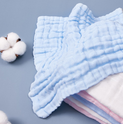 หกชั้น 40S หนา Crepe Swaddle Gauze ผ้า 250GSM Breathable