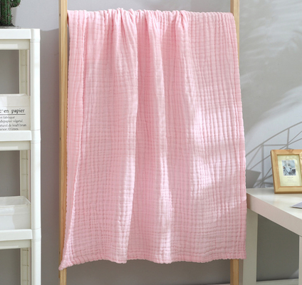 เส้นใยนุ่ม 100% Cotton Swaddle Gauze ผ้าสองชั้นเด็ก Grade