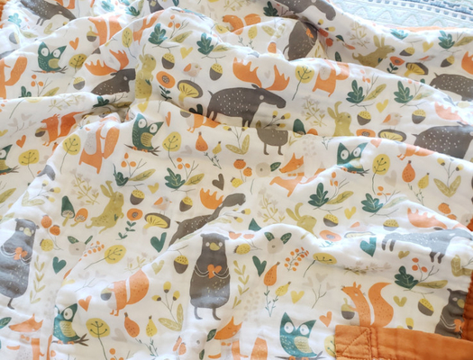 Silkworm Chrysalis โปรตีนไฟเบอร์ Swaddle Gauze ผ้า 58 นิ้ว Anti UV