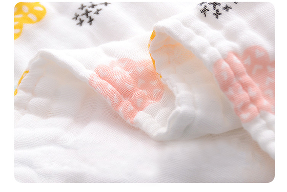 210gsm Light Gauze Fabric ผ้าฝ้ายผ้ากอซการซึมผ่านของอากาศที่ดี