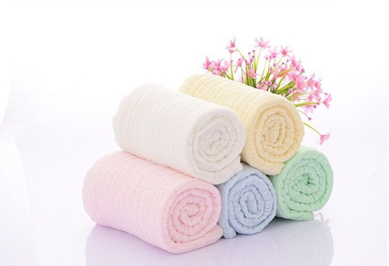 210gsm Light Gauze Fabric ผ้าฝ้ายผ้ากอซการซึมผ่านของอากาศที่ดี