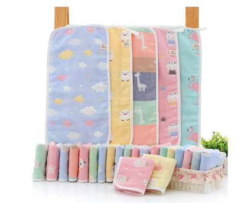 ผ้าห่มทารกปกผ้าฝ้าย Jacquard 170gsm ไม่มีสารเรืองแสง
