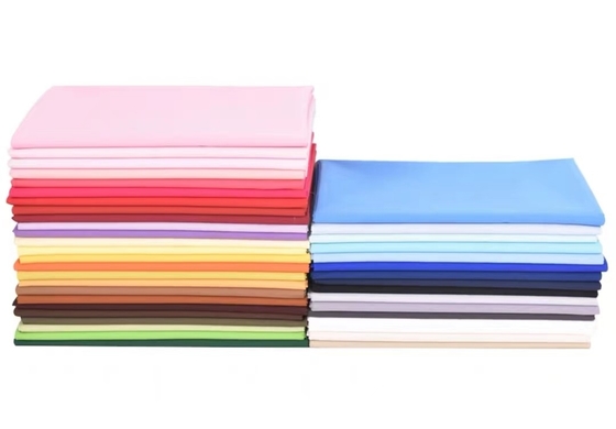 133X100 ผ้าฝ้ายผ้า 50SX50S เลียนแบบ Tencel 110GSM ทอเด็กเสื้อยาวเย็บ