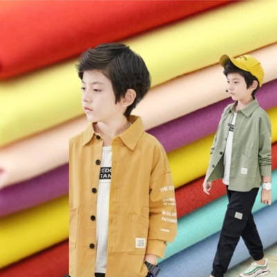 TC6535 ผ้าเครื่องแบบ 130X 72 155GSM 32SX32S TC โพลีเอสเตอร์ผ้าฝ้ายทอเสื้อแจ็คเก็ตผ้า