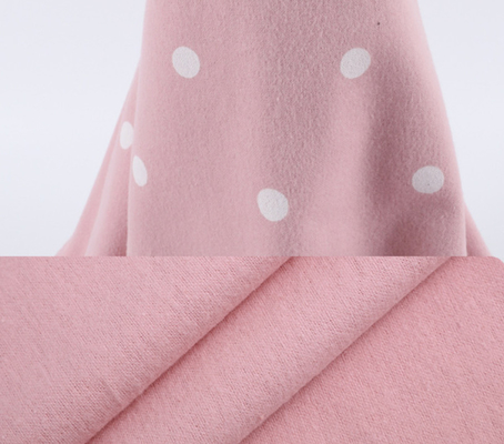 178GSM Brush Flannel Cotton Fabric Coat หนา 32SX16S 130X60
