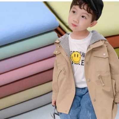 32SX21S 133X78 180GSM ผ้าฝ้ายเสื้อแจ็คเก็ตผ้าบุชหนา