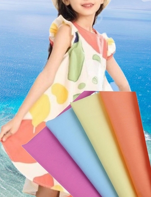 เสื้อเชิ้ตผ้าฝ้ายป๊อปลินสีซีดจางย้อมและพิมพ์ 40sX40s 133x100 130GSM