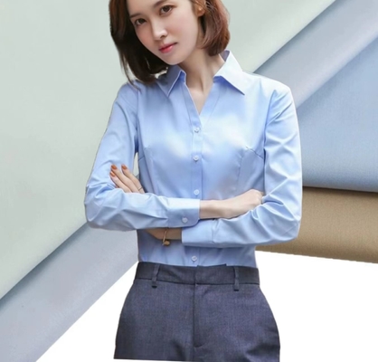 60% Cotton 40% Polyester Twill  CVC Fabric `Pants Daily Workwear 125gsm Office Shirt Clothing