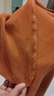 สายใยเซลลูโลสที่ฟื้นฟู 100% Cupro 113gsm สายใยที่ผสมผสาน Cupro Vs Viscose