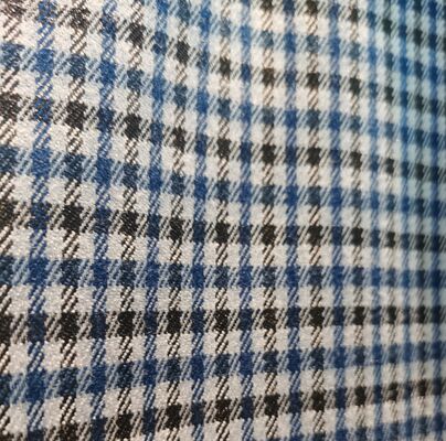 27% ไรยอน 70% โพลิเอสเตอร์ 3% สเปนเด็กซ์ 260 กรัม เช็ค ทนต่อริ้วรอยและทนทาน เนื้อผ้าเนื้อเยื่อเรียบ