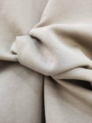 เสื้อผ้าสเวตเตอร์ผ้าถัก Air-Layer 260gsm, 80% ผ้าฝ้าย 15% โพลีเอสเตอร์ 5% สแปนเด็กซ์