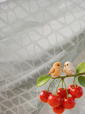 225 กรัม 50% ผสมอะเซทาตหรู ผ้าชุด Jacquard