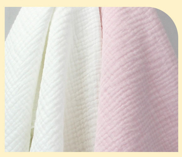 6 ชั้น Crepe Gauze ผ้าป้องกันสิ่งแวดล้อมสีใดๆ