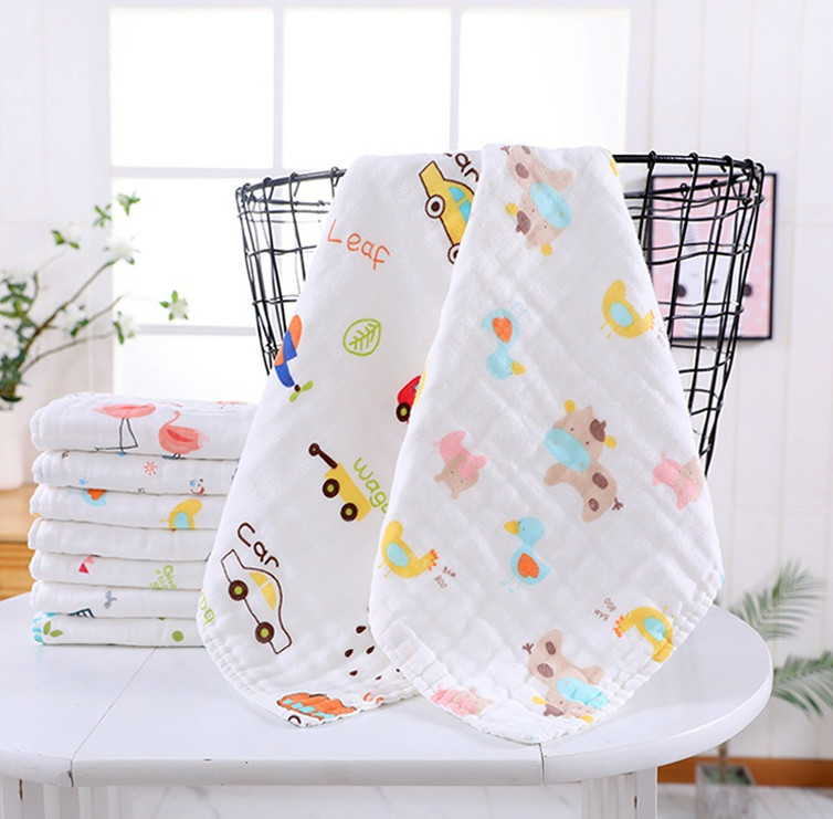 Anti Mite Deodorant Fiber Swaddle Gauze ผ้าสามชั้นสีใดก็ได้